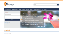 Desktop Screenshot of emails.pl